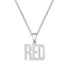 Venta caliente europea y americana 1989Taylor Swift collar de acero inoxidable firma de cantante Regalo para Fans cadena de clavícula al por mayor