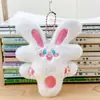 Lindo Bufanda Azul Marino Pato Peluche Colgante Llavero Decoración para Bolso de Pareja Muñeca Juguete Pequeño Juguete de Peluche