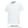 Nova Tendência de Verão Marca Casual Esportiva Camiseta de Manga Curta Masculina Casual Americana Design Desconstruído Camiseta Meia Manga Top