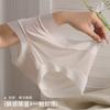 Mascarilla Facial Ropa Interior para Mujer Sin Costuras Antibacterial Entrepierna de Algodón Puro Sexy Talla Grande Ultradelgada Shorts de Encaje de Seda de Hielo para Verano