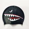 Gorro de Natación de Silicona para Mujer, Talla Grande, Impermeable, No Aprieta, para Cabello Largo, Adultos y Niños, Dibujo Animado Lindo, Gorro de Natación con Logo Personalizado