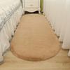 Alfombra Personalizada de Piel Sintética Sofá Computadora Silla de Café Alfombra de Piso Mesita de Noche Sofá Habitación Infantil Alfombra de Piel Sintética de Conejo Polyform