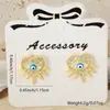 Nuevos aretes de moda para mujer con forma de corazón y ojo de diablo, aretes de temperamento y personalidad, joyería al por mayor, ventas directas