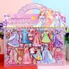 Labubu Kuromi My Melody Princesa Frozen Disfraz Dinosaurio Dibujos Animados Infantiles 3D Pegatinas de Burbujas