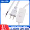 Tira de Luz Dura 220V Cable con Enchufe y Interruptor Transformador 303 Cable de Alimentación Enchufe Plano Internacional con Interruptor Tira de Luz