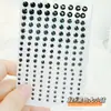 Cara Cara Autoadhesivo Maquillaje Pegatina Ceja Diamante Pegatina Bola de Diamante Niños Mariposa Tul Hilo de Seda Escenario Actuación