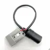 Cabo de Extensão de 50cm 16AWG Espesso, Plugue Rápido 50A Transfronteiriço para Adaptador de Tomada de Isqueiro Fêmea, Cabeça de Carregamento