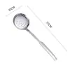 Nova espátula de aço inoxidável espátula doméstica para cozinhar utensílios de cozinha conjunto de cozinha espátula escorredor grande colher de sopa espessada