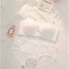 Nuevo Top Tubo Strapless Sin Aros de Corte Invisible para Primavera y Verano para Niñas y Estudiantes Sujetador Push-Up para Pecho Pequeño