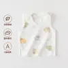 Chaleco de Bebé Puro Algodón Clase a Bebé Recién Nacido Verano Portabebés Chaleco de Espalda Media Estilo Primavera y Otoño Ropa Superior para Bebé
