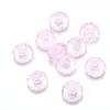 Contas Soltas de Cristal Facetado 14mm Contas Planas 6mm Contas Roda com Furo Grande Vidro Acessórios para Pulseira com Furo Grande DIY