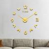 Reloj de Pared Acrílico de Mariposa Estéreo 3D Reloj Creativo DIY Entrada Sala de Estar Decoración de Dormitorio Reloj Adhesivo de Pared Reloj Espejo