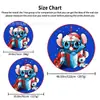 Comercio Exterior Venta Caliente TEMU Estampado de Dibujos Animados Felpa Corta Falda para Árbol de Navidad Regalo de Navidad para Familiares Decoración Inferior del Árbol Delantal