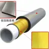 Absorção de som e absorção de choque folha de amortecimento tubo de esgoto do vaso sanitário algodão de isolamento acústico borracha butílica autoadesiva ouro folha de amortecimento de absorção de choque