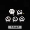 Jingde Jewelry Accesorios de Piedra Lunar Natural Amatista Cuentas Sueltas Individuales Componentes para Joyería DIY Fabricante Venta al por Mayor en Stock