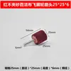 Escova de Limpeza com Haste de 6mm, Cabeça de Esmerilhar com Haste de Lixar e Sem Lixar, Impulsor, Roda de Asa Giratória, Roda de Polimento com Acabamento Escovado, Cabeça de Esmerilhar de Nylon