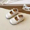 Sapatos de Menina, Sapatos de Couro de Princesa para Crianças, Sapatilhas Novo Estilo Primavera & Outono 2026, Sapatos Mary Jane Macios para Crianças Maiores