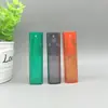 Botella de Perfume de Plástico de 10 ml Cuadrada Cosmético Líquido Hidratante Botella de Spray Conveniente Viaje Botella de Vidrio