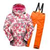 Traje de esquí infantil Phoebe Elephant, chaqueta cálida, impermeable y gruesa para exteriores, comercio electrónico transfronterizo para niños y niñas.