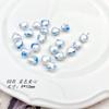 Amor DIY cerâmica contas superfície lisa cor furo reto cor fofa brincos feitos à mão DIY material para brincos acessórios