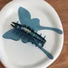 Nuevo Clip de Mariposa de Acetato de Estilo Francés, Suave y de Alto Temperamento, Pinza de Tiburón Dulce y Colorida para la Parte Posterior de la Cabeza