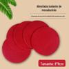 Capa de tecido almofada de isolamento térmico almofada de isolamento térmico anti-queimadura capa de tecido com filtro de fumaça capa de tecido para moxabustão gaxeta de isolamento térmico gaxeta de moxabustão gaxeta
