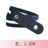 Cinturón Perezoso Japonés Invisible Sin Costuras para Jeans Unisex Versátil Elástico Venta al por Mayor