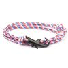 Nova Pulseira de Tubarão Agressivo Super Personalidade Europeia e Americana para Homens e Mulheres Joias de Animal Tubarão Selvagem Pulseira Âncora de Navio