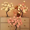 Lámpara de árbol de rosas artificiales LED transfronteriza, nuevo producto de iluminación de Amazon, luz nocturna de ambiente para habitación, lámpara decorativa creativa
