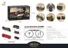 Paquete en Inglés Transfronterizo Set de Vías de Tren de Vapor Retro Tren Eléctrico Simulado Juguetes para Niños de Amazon