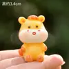 Doze Zodíacos de Resina Pequenos Enfeites Micro Paisagem Criativos Enfeites de Mesa Animal Artesanato Chinês Enfeites de Carro