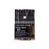 Amazon Cross-Border Mais Vendido Conjunto de Pintura com Caneta de Traço de Pena Hook Line Caneta Gel 0,4mm Tubo de Agulha Caneta de Traço Fábrica