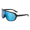 Gafas de Ciclismo para Hombre Gafas a Prueba de Viento y Anti-UV para Montañismo Montura Grande Gafas de Sol Coloridas Gafas de Sol de Moda de Gama Alta