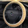 Cubierta de Volante de Coche de Felpa Tridimensional Ultra Suave Xinyu Transfronteriza Aliexpress Cubierta de Manillar Elástica Cálida de Invierno Sin Anillo Interior