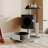 Estrutura de Escalada para Gatos, Casa para Gatos, Árvore para Gatos, Prateleira Integrada para Gatos, Arranhador para Gatos, Plataforma de Salto, Brinquedos para Gatos, Molinha Arranhadora para Gatos