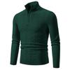 Comercio Exterior Transfronterizo Otoño Nuevo Tejido de Punto para Hombre Estilo K Juvenil Casual Sencillo Cuello Alto Delgado Tejido de Punto para Hombre