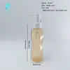 150ml aceite desmaquillante de forma especial producto para el cuidado de la piel botella de plástico PET botellas vacías al por mayor para limpiador facial, aceite de ducha y desmaquillante