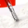 Pretratamiento estilo ruso pulido de uñas capullo duro cabeza de molienda de uñas de acero de tungsteno taladro de descarga removedor de uñas con máquina de pulir