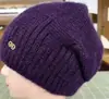 2025 Nuevo Gorro de Punto de Piel de Ardilla para Mujer Invierno Cálido Anti-frío Holgado Estilo Coreano Versátil Afina el Rostro Gorro de Lana