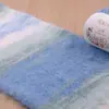 Fio Gradiente Xuefei'er Cloud Mist 35% Lã 100g para Chapéus de Pelo Longo, Cachecóis e Mantas Tricô Manual