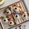 Lindo Sombrero de Peluche de Dibujos Animados Bolso de Mano para Perro de Mano Pasador Decoración Accesorios Calcetines Colgante Zapatos y Calcetines