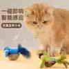 Brinquedo de gato autoentretenimento alívio do tédio vara para provocar pássaro gastar energia mordedor que faz barulho durável resistente a mordidas resistente a arranhões autoentretenimento