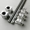 Trilho Guia Linear Tubo de Aço Sólido Eixo Ótico Cilíndrico Deslizante Scs Assento de Suporte Vertical Sk Conjunto Completo de Mesa Deslizante Fixa