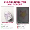 Nuevo producto transfronterizo: Esmalte de uñas con acabado mate de 15 ml para lápices de colores, adecuado para nail art, pintura a la acuarela y graffiti; se puede limpiar con un paño