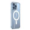 Magsafe Funda Magnética para Teléfono iPhone15promax 13 Transparente Apple 15Pro Acrílico Anticaídas