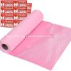 Papel de embrulho de papel de favo de mel rosa, à prova de choque, papel de embrulho degradável, papel kraft, papel de embrulho para presente, papel de forro de buquê de flores