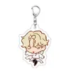 Dropshipping de Chaveiros Acrílicos Irregulares para Palco, Presentes para Mochilas de Estudante, Pingentes Decorativos de Desenhos Animados e Anime