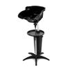 Lavabo vertical para shampoo transfronterizo conveniente salón de peluquería móvil elevable sin doblarse cuidado del cabello salón lavabo de enjuague al por mayor