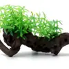 Comércio Exterior Plantas Aquáticas Artificiais/Plantas de Paisagismo para Aquário de Tartarugas/Decorações de Paisagismo para Aquário Peixe Resina Madeira Flutuante