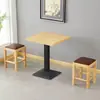 Nuevas mesas y sillas de comedor para restaurantes comerciales, taburetes para tiendas de fideos, juegos para desayunos, hot pot picante, té de leche y tiendas de snacks